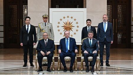 Cumhurbaşkanı Erdoğan, 4 ülkenin büyükelçisini kabul etti