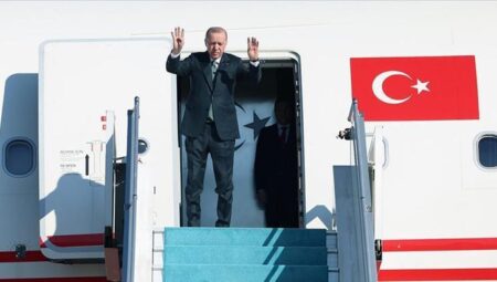Cumhurbaşkanı Erdoğan Amsterdam’dan ayrıldı