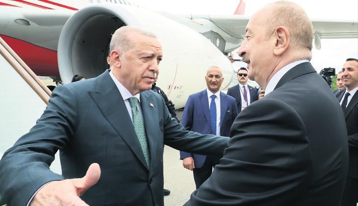 Cumhurbaşkanı Erdoğan bugün Azerbaycan’da