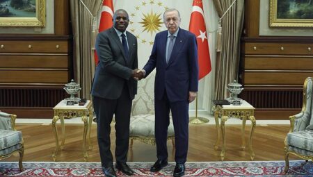 Cumhurbaşkanı Erdoğan, İngiltere Dışişleri Bakanı Lammy’yi kabul etti