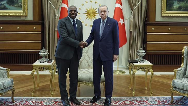 Cumhurbaşkanı Erdoğan, İngiltere Dışişleri Bakanı Lammy’yi kabul etti