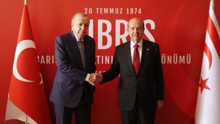 Cumhurbaşkanı Erdoğan’dan KKTC’deki açılış merasimlerine ait paylaşım