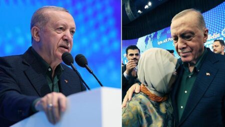 Cumhurbaşkanı Erdoğan’ın tarihi konuşması sonrası Emine Erdoğan’ın duygusal anları