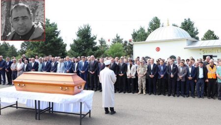 Cumhurbaşkanı Yardımcısı Yılmaz’ın vefat eden yeğeni Şiyar Güneş Bingöl’de toprağa verildi