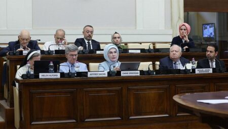 Emine Erdoğan’dan ‘Kardeşlik Temelli İktisat: Etik Çok Taraflılık’ konferansına ait paylaşım