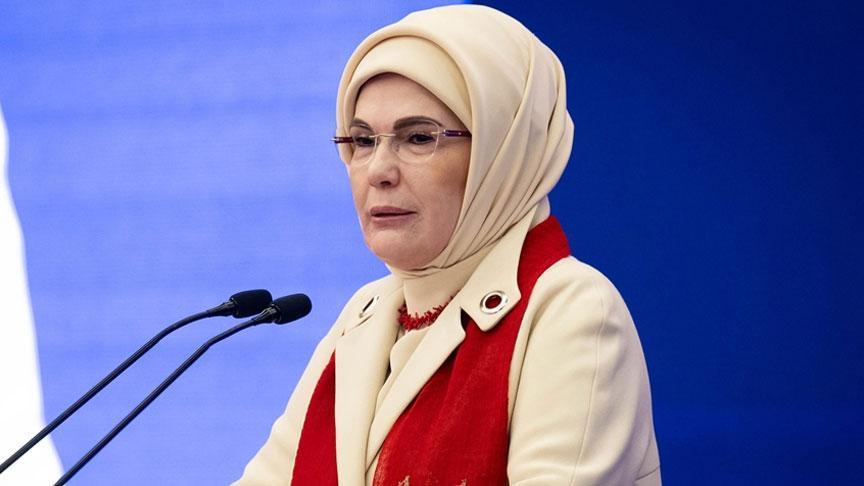 Emine Erdoğan’dan şehit olan 12 asker için başsağlığı iletisi