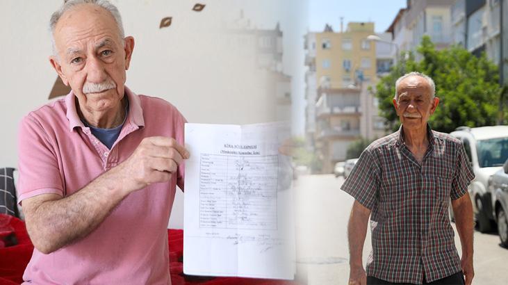 Farkında olmadan imzaldığı tahliye taahhütnamesiyle meskenden çıkarıldı! 2 torunuyla yardım bekliyor