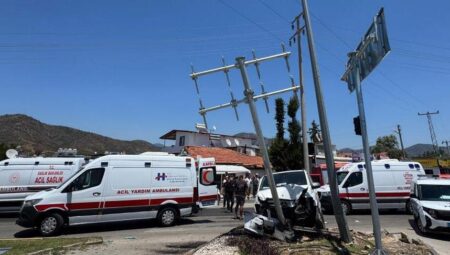 Fethiye’de feci kaza! Çok sayıda yaralı var