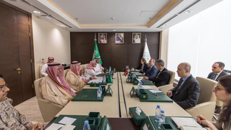 Haluk Görgün Suudi Arabistan’da temaslarda bulundu