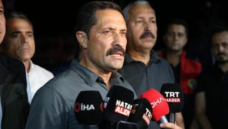 Hatay Valisi Masatlı: 9 yaylada 1870 vatandaş tahliye edildi