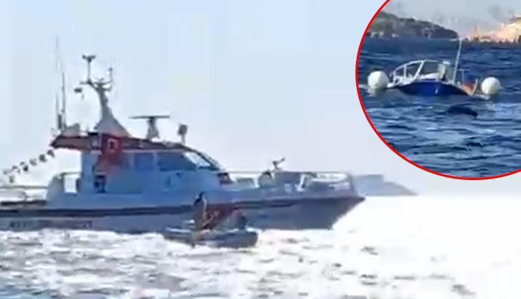 Heybeliada açıklarında feci kaza! Motoryat tekneye çarptı: 7 kişi kurtarıldı