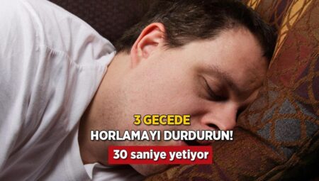 Horlamayı lisanınızla durdurun! 3 gecede tesir ediyor, yatmadan 30 saniye evvel yapın