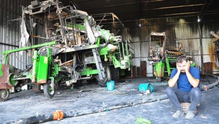 İki gün ortayla tıpkı depoda yangın: 50 milyon TL’lik kundaklama kuşkusu