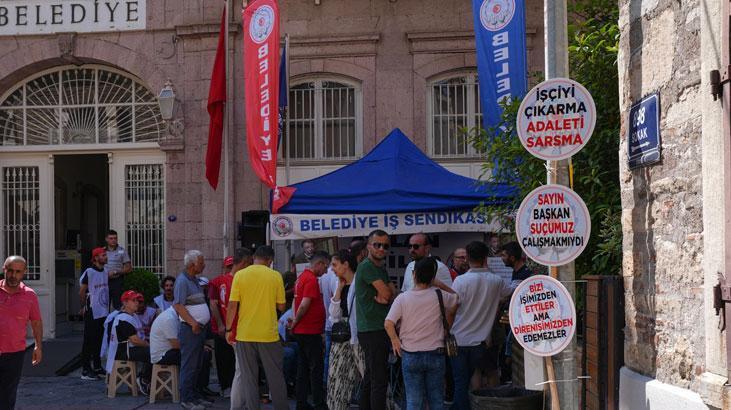 İzmir’deki belediye emekçilerinin hareketleri sürüyor