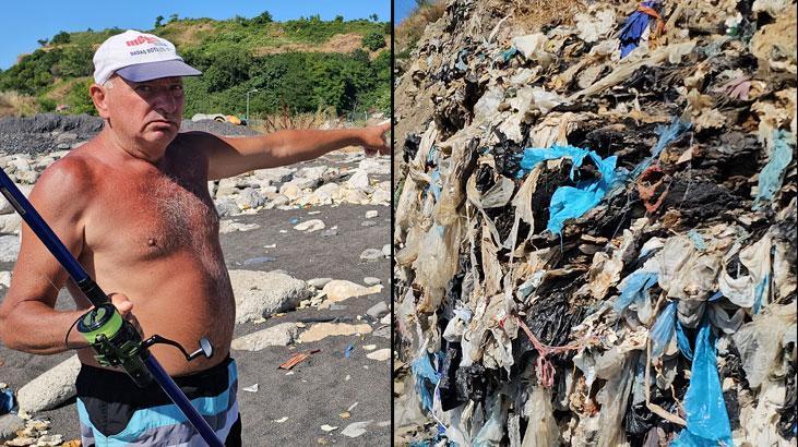 Karadeniz’de kıyıya vuran tehlike: Çöp yığınları her yeri kapladı