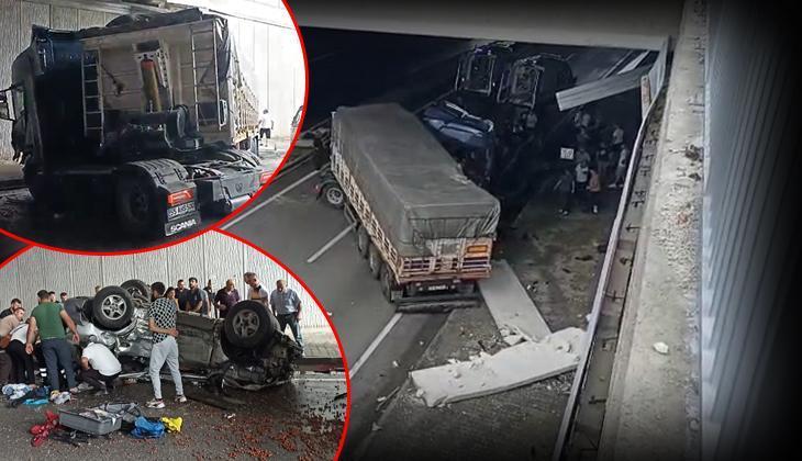 Kastamonu’da feci kaza! Araba, TIR’a çarptı: 3 meyyit, 5 yaralı