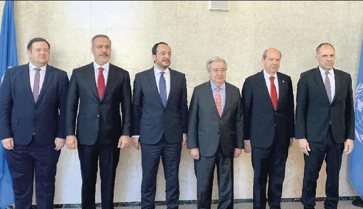 Kıbrıs için New York’ta 5+BM toplantısı