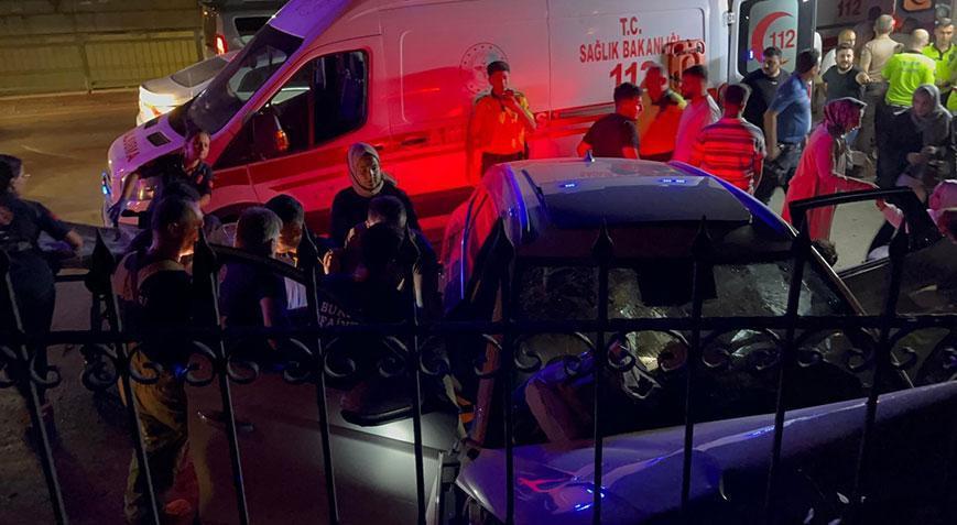 Kırmızı ışık ihlali kaza ile sonuçlandı: 8 yaralı var