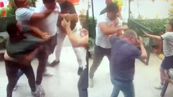 Kız arkadaşına yanlışlı park uyarısı yapan esnafı yumruklayarak hastanelik etti