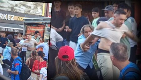 Küçükçekmece’de İETT otobüsünde kavga! Yumruklar havada uçuştu