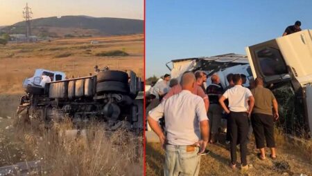 Kuzey Marmara Otoyolu’nda feci kaza! 2 kişi öldü