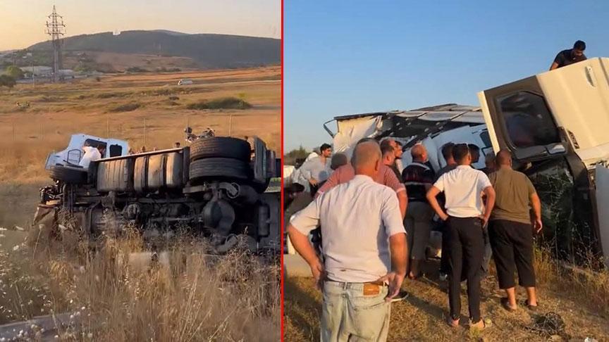 Kuzey Marmara Otoyolu’nda feci kaza! 2 kişi öldü