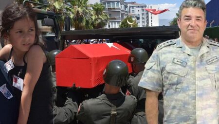 Libya’da şehit olan albay İzmir’de son seyahatine uğurlandı