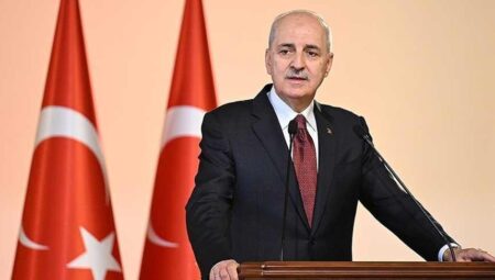 Numan Kurtulmuş: KKTC’nin ve Kıbrıs Türklerinin haklı davalarında yanlarında olmaya devam ediyoruz