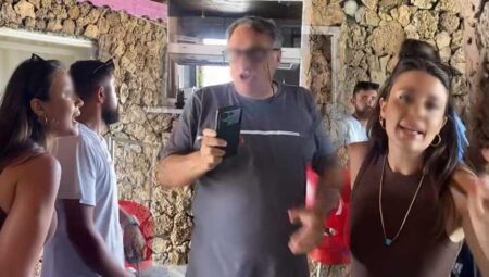 Özel plajda ‘Karpuz’ kavgası! Bayana 3 çocuğunun yanında dehşeti yaşattılar