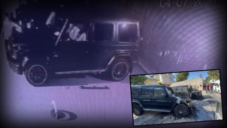 Sarıyer’de kundaklama! 30 milyon lira kıymetindeki cipler alev alev yandı