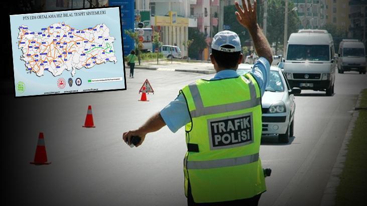 Şoförler dikkat! 10 Temmuz itibariyle başlıyor: 9 vilayette ortalama sürat kontrolü