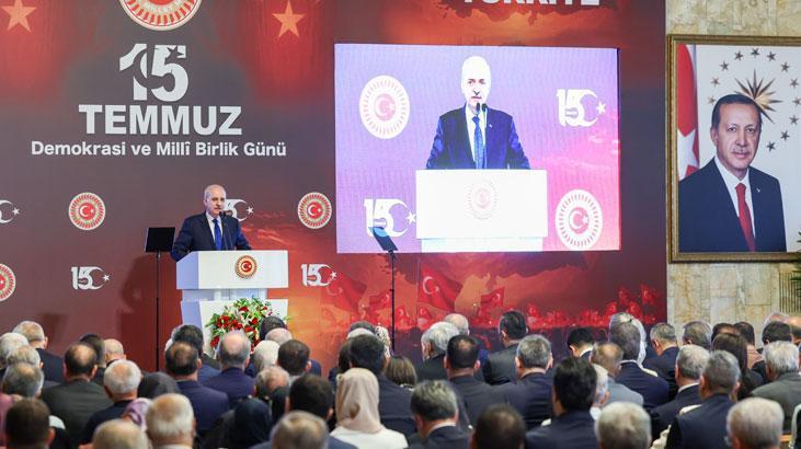 TBMM Başkanlığından, 15 Temmuz programlarına ait açıklama