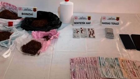 Tekirdağ’da uyuşturucu operasyonu: 35 tutuklama, 30 isimli denetim