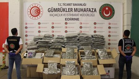 Ticaret Bakanlığı’ndan 3 vilayette 9 operasyon: 1,6 milyarlık uyuşturucu ele geçirildi