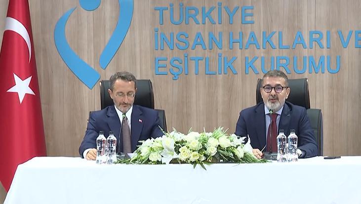 TİHEK Başkanı Fahrettin Altun, görevi Muharrem Kılıç’tan devraldı