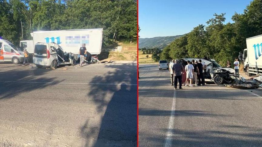 Tokat’ta katliam üzere kaza! 2 meyyit, 3 yaralı