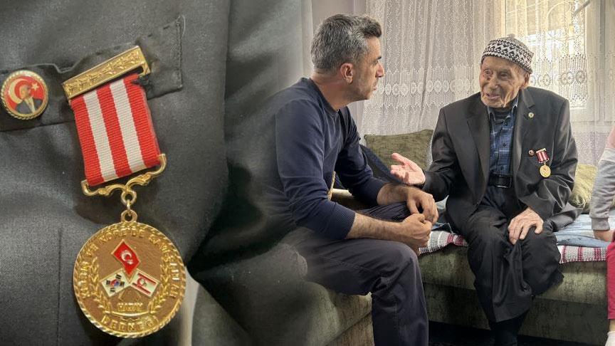 Torununun, torununu gören Kore gazisi: Tahminen 110 tahminen de 120’ye kadar yaşarım