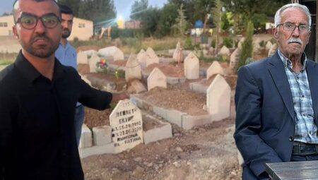 Yer: Batman! Aile ziyarete gitti, şaştı kaldı: Mezar öbür yerdeydi