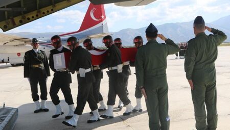 Yüksekova’da ikinci şehit merasimi: 6 kahraman memleketlerine uğurlandı