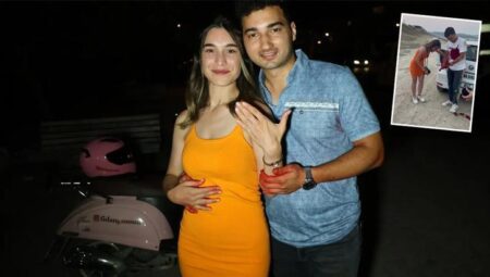 Yürekleri ağza getiren evlenme teklifi! Teklifi yapan genç polis merkezine götürüldü
